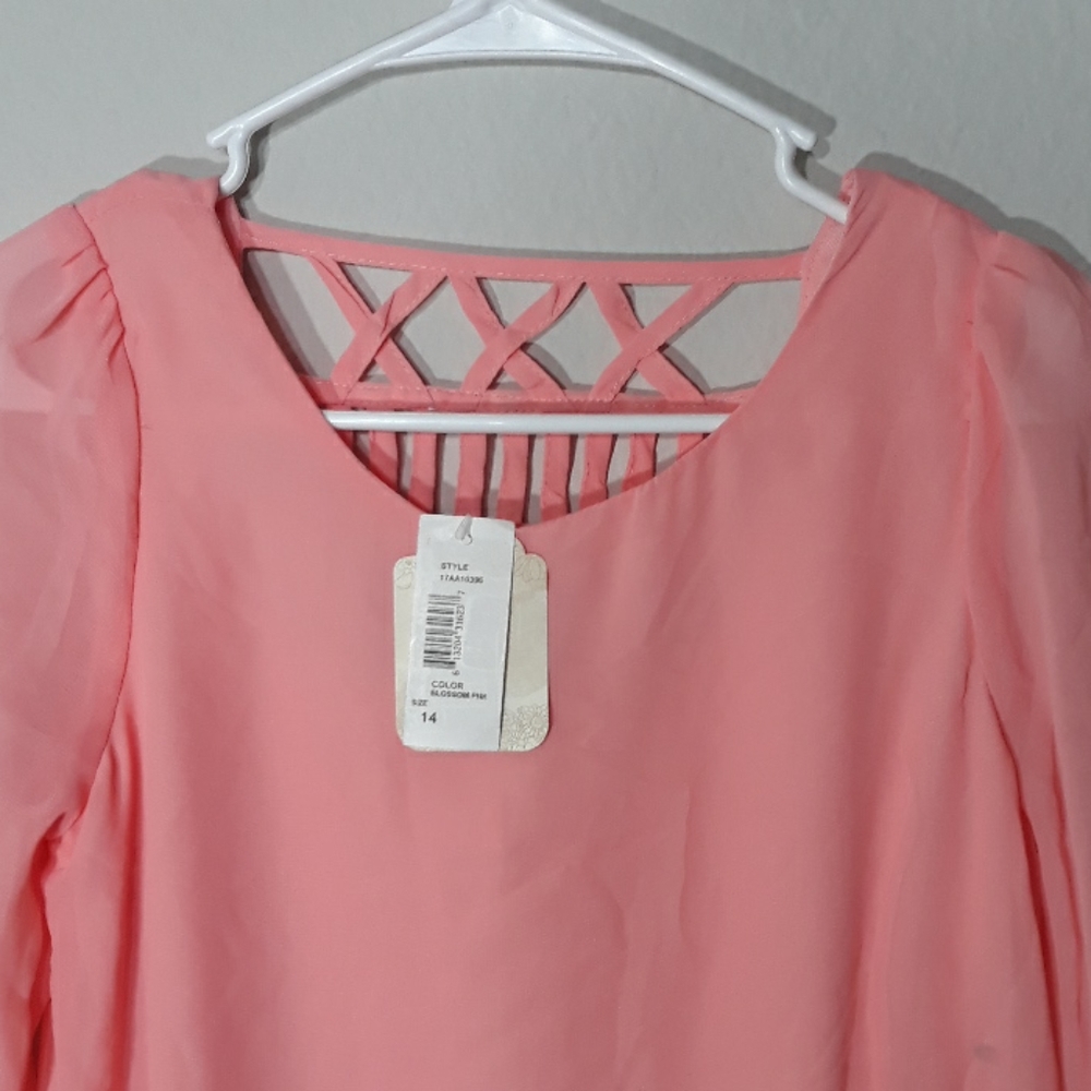 soulmates blossom pink dress . - Picture 3 of 5